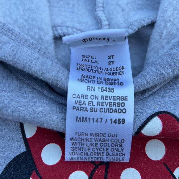 Disney Minnie Mouse Hoodie - Picture 5 of 9